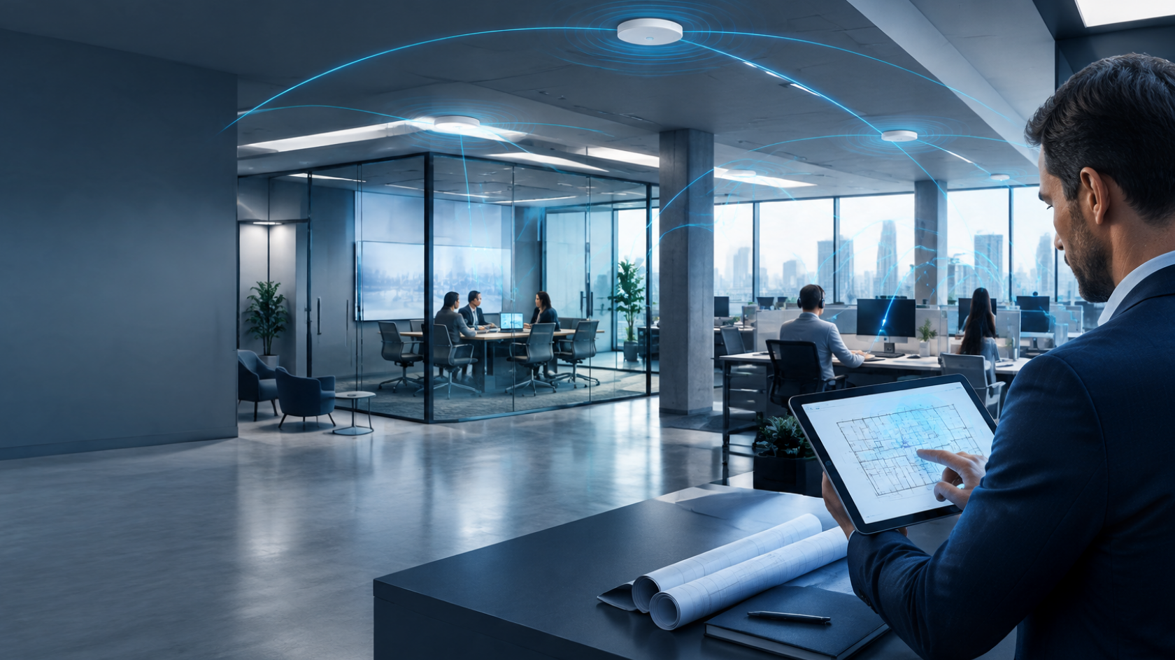 Indoor and outdoor Wi-Fi design with access-point coverage planning
